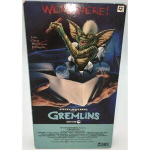Gremlins 1985 VHS Steven Spielberg Corey Feldman Video Critters Creatures Horror